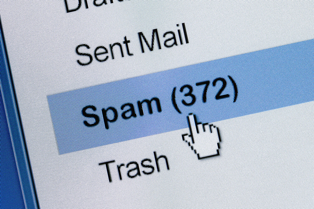 Spam inbox folder